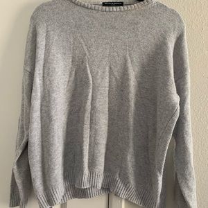 gray brandy melville sweater